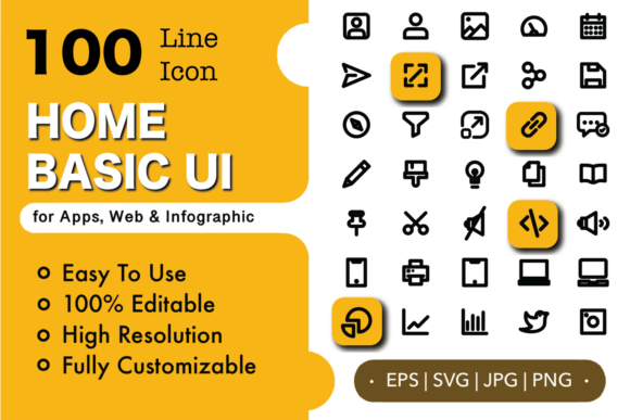 Basic Icons - Premium Pack for Crafting and Graphics