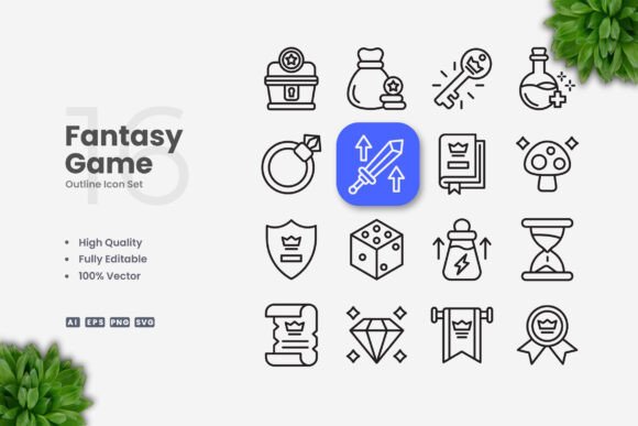Fantasy Game Icons Review