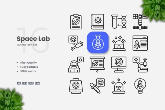 Space Lab Outline Icons: A Designer's Real-World Embroidery Review